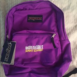 Official UNBREAKABLE KIMMY SCHMIDT crew backpack.
